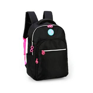 Mochila P/ Note Preta Barbie MJ46805BB - Luxcel