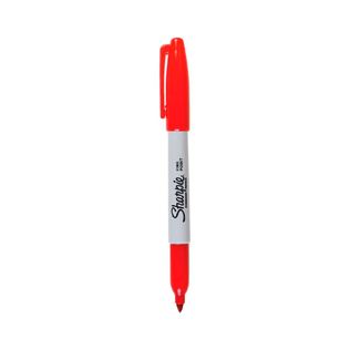 Marcador Permanente Ponta Fina Vermelho - Sharpie