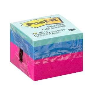 Bloco Adesivo Post-it Cubo Ultra 400 Folhas 47.6mm x 47.6mm - 3M