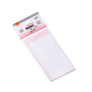 Bloco de Notas Smart Notes Rosa C/ Pauta e Imã 30f - BRW