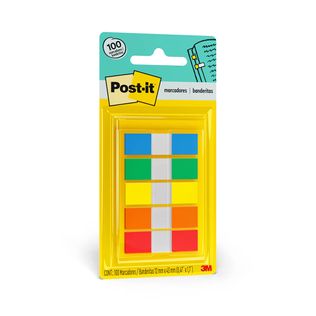 Marcador de Página Adesivo Post It Flag 100 Folhas - 3M