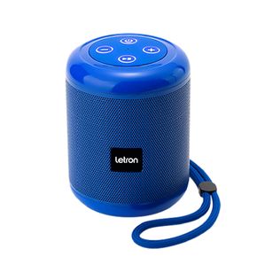 Caixa de Som Portátil Bluetooth Azul 5w - Letron