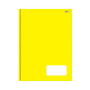 Caderno Brochura 1/1 Grande 96f Kbom Amarelo - SD