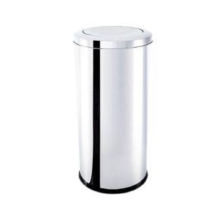 Lixeira Inox Basculante 64L - Brinox