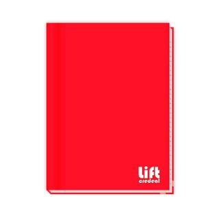 Caderno Brochura Universitário 96fl Lift Vermelho - Credeal