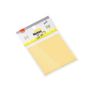 Bloco de Notas Smart Notes Amarelo Pastel C/ Imã 25f - BRW