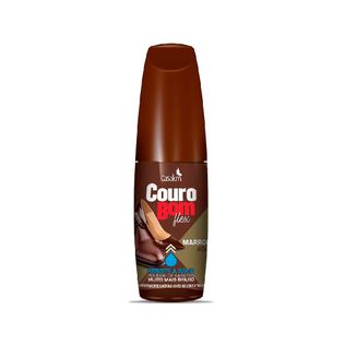 Polidor de Sapatos Couro Bom Flex Marrom 40ml - Casa Km