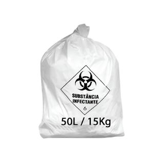 Saco P/ Lixo Hospitalar 50l C/100 50x77 - Rava