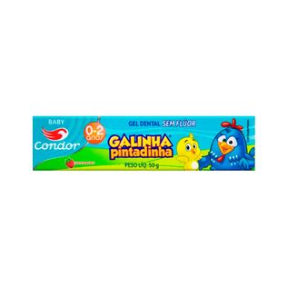 Gel Dental Baby Galinha Pintadinha 50g - Condor