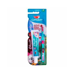 Kit Gel + Escova Dental Junior Lilica Ripilica - Condor