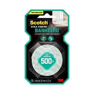 Fita Fixa Forte Banheiro 24mm x 1m - 3m