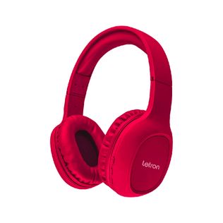 Headphone Sem Fio Bluetooth Vermelho - Letron