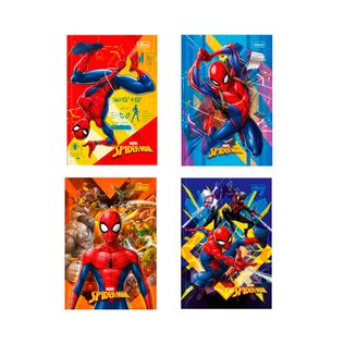 Caderno Brochura Capa Dura Spider Man 48f Sortido - Tilibra