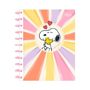 Caderno Universitário Tilidisco Snoopy 10 Matérias - Tilibra