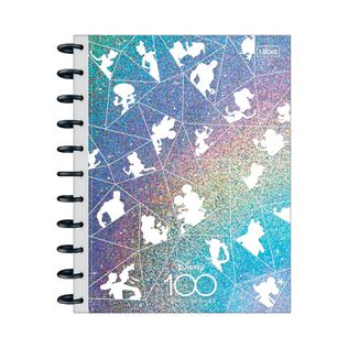 Caderno Universitário Tilidisco Disney 100 10 Matérias - Tilibra