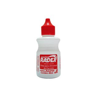 Tinta P/ Carimbo 40ml Vermelha - Radex