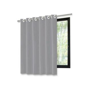 Cortina Corta Luz 200x140 C/ Ilhos Cinza - Arte e Cazza