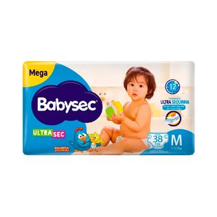 Fralda Ultra Mega M Com 38 Un - Babysec