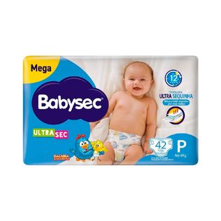 Fralda Ultra Mega P Com 42 Un - Babysec