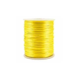 Cordão de Cetim 1mm C1 23 Amarelo Claro 20m - Kit