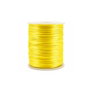 Cordão de Cetim 1mm C1 23 Amarelo Claro 20m - Kit