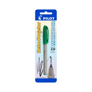 Marcador P/ Retro Projetor 2mm Verde Blister - Pilot