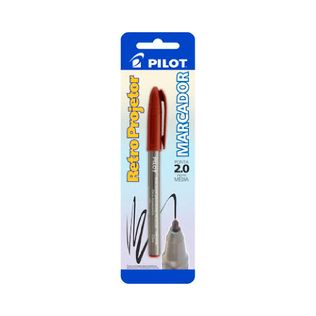 Marcador Para Retro Projetor 2mm Marrom Blister - Pilot