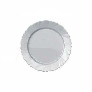 Prato Sobremesa Branco Pétala 19,5cm - Duralex