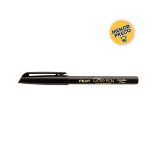 Caneta Hidrográfica Office Pen 2.0 Preta - Pilot