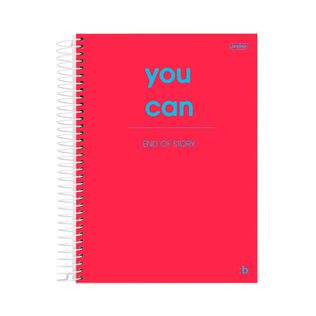 Caderno Espiral Universitário Capa Dura 80 Folhas Bright - Jandaia