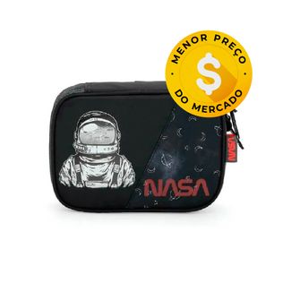 Estojo Box Juvenil 100 Pen Preto Nasa Up4you ET47216NA - Luxcel