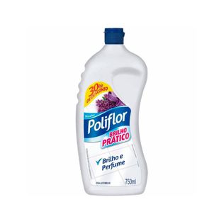 Cera Líquida P/ Pisos Brilho Prático 750ml - Poliflor