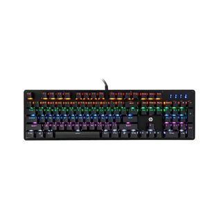 Teclado Gamer C/ Fio Mecânico GK100 RGB ABNT2 - HP