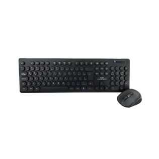 Kit Teclado e Mouse S/ Fio 1600dpi USB CW 0280 - Maketech