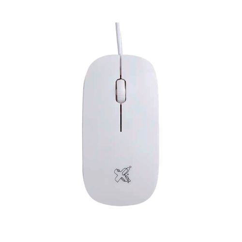 Mouse C/ Fio Surface USB Branco 1200dpi - Maxprint