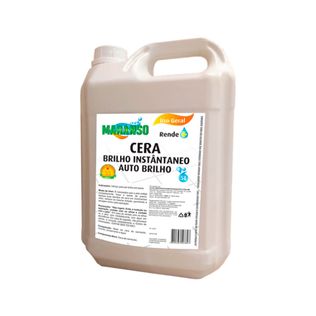 Cera Líquida Incolor Mais Brilho 5L -  Maranso