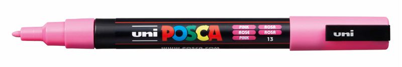 43105 CANETA PC-3M POSCA ROSA 02