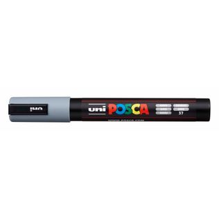 Caneta Pc-5m Posca Cinza