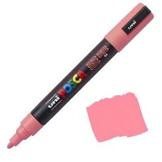Caneta Pc-5m Posca Rosa Coral