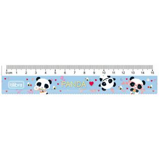 Regua 15cm Panda Blt Tilibra
